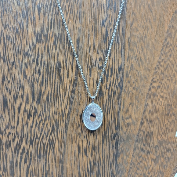 Silver Colored Locket Fashion Jewelry - Picture 2 of 5